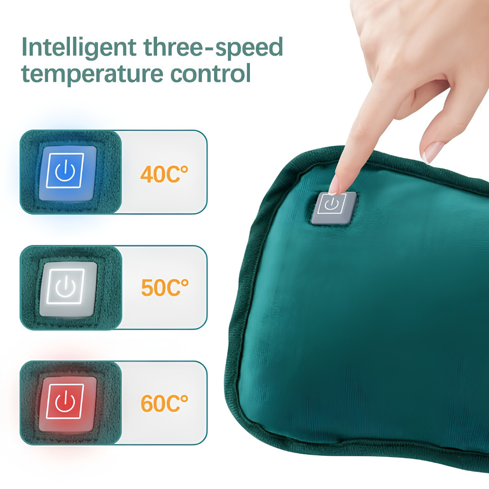 Rechargeable Hand Warmer – USB Portable Electric Pouch