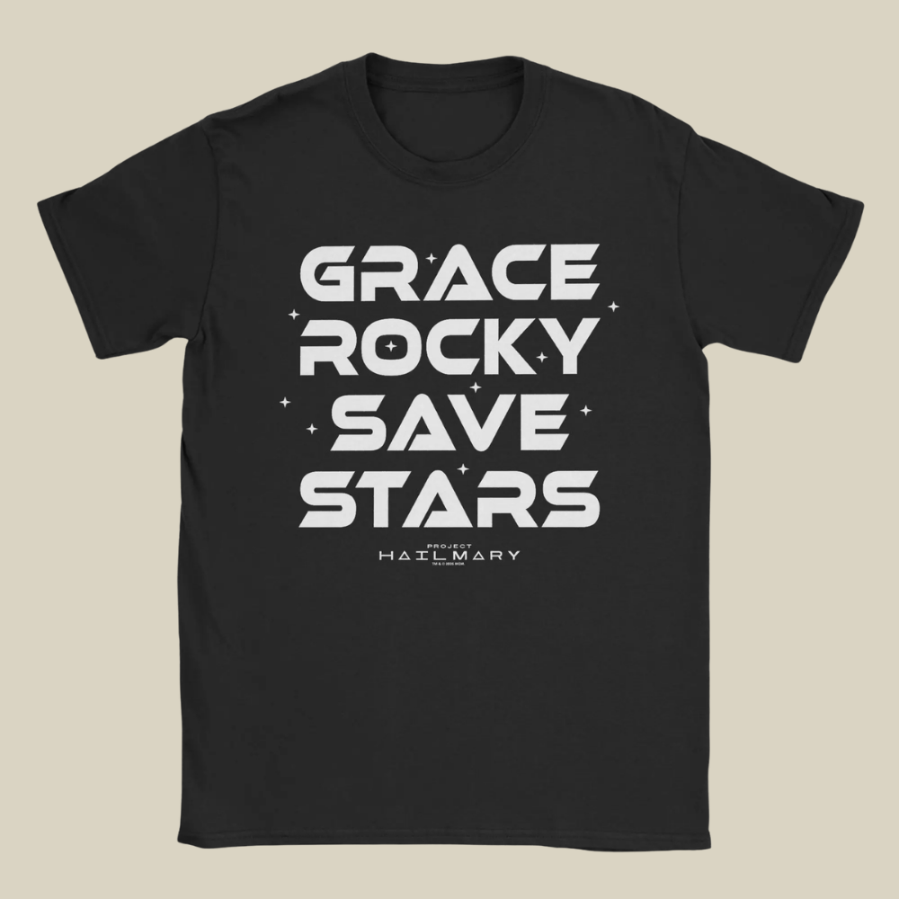 Graphic T-Shirt med tryck – Project Rocky i mjuk bomull
