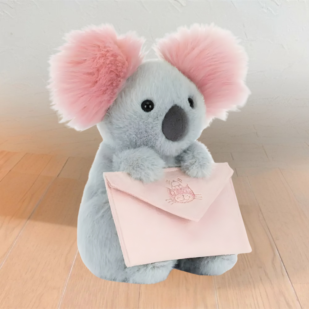 Soft Bunny Plush Toy – Long Ear Rabbit Stuffed Animal for Cuddling