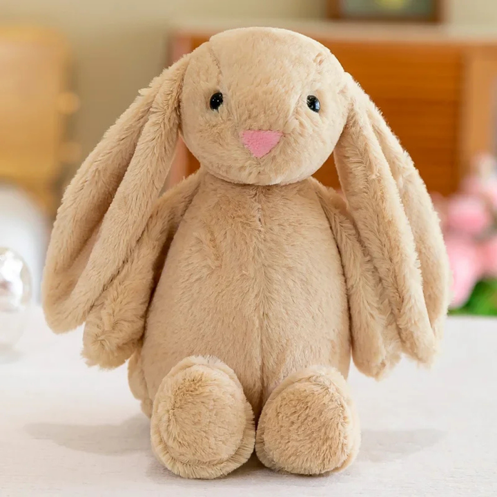 Plush Bunnycat Soft Long Ear Rabbit Doll – Cute Stuffed Animal for Kids & Sleeping