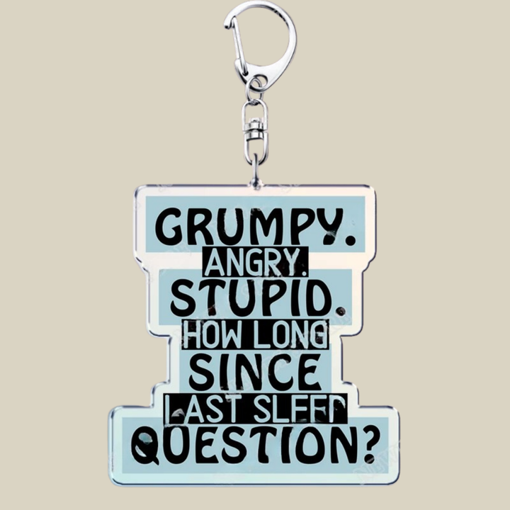 Space Mission Keychain - Metal Crest Keyring for Keys & Bags
