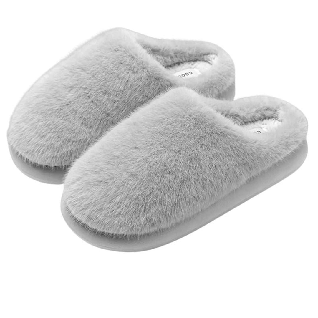 Indoor Slippers with Supportive Plush Design and Non-Slip Sole - Image 2