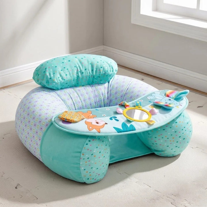 Inflatable Baby Support Seat With Integrated Play Tray - Image 1