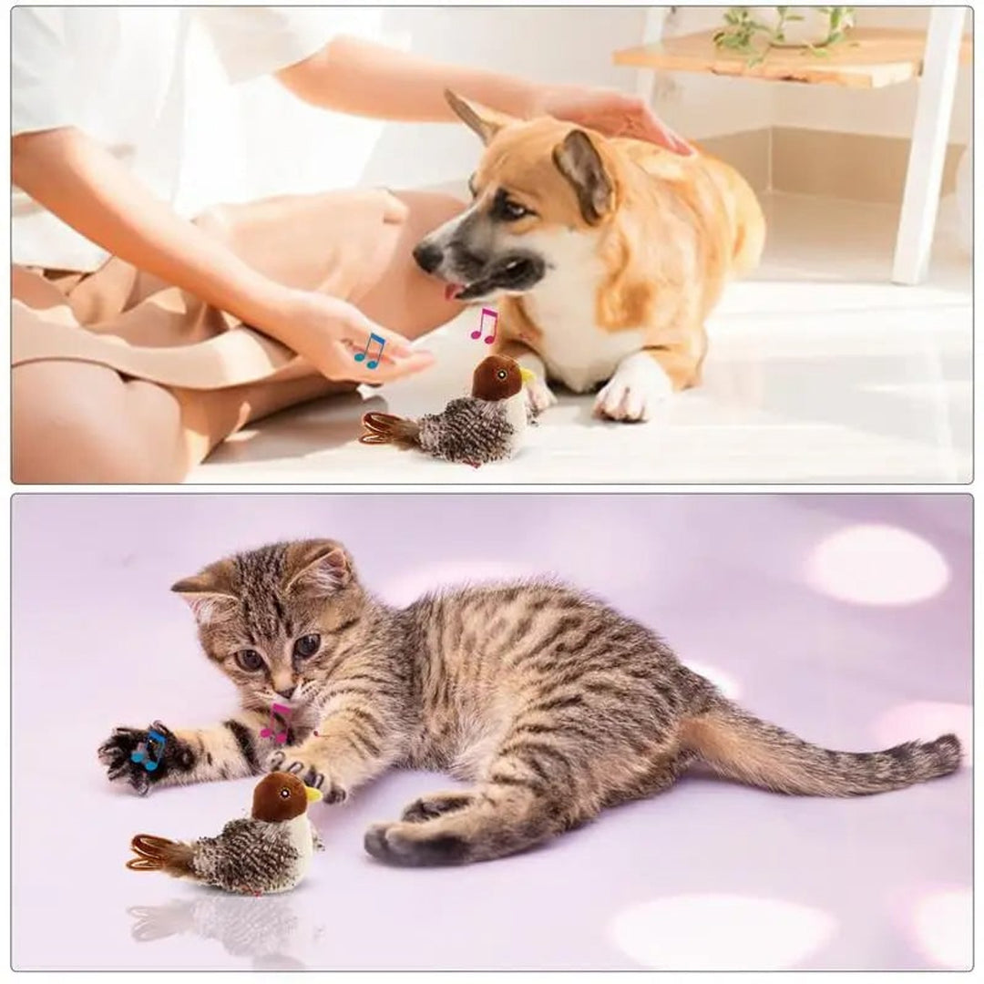 Interactive Bird Cat Toy With Flapping Wings And Chirping Sound For Indoor Cats - Image 10