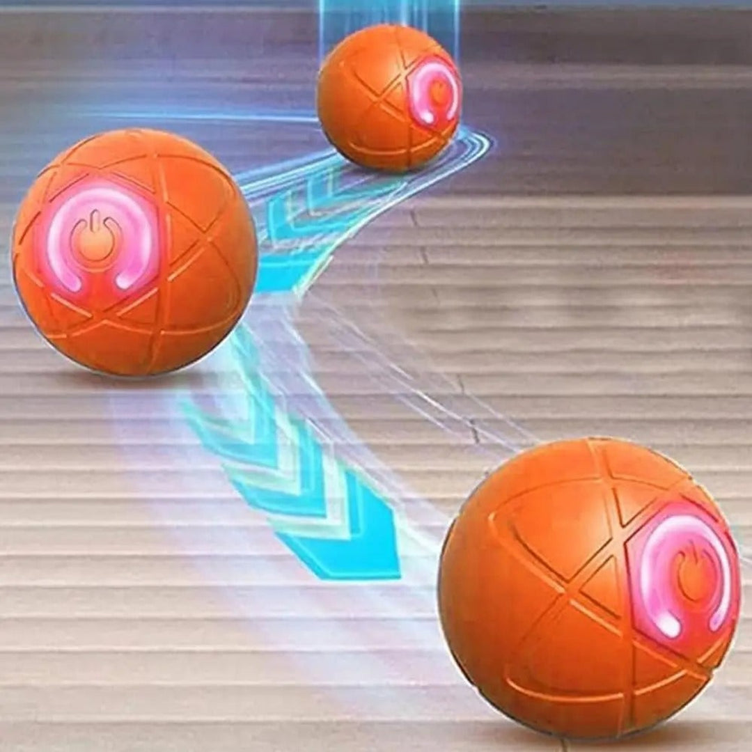 Interactive Pet Ball With LED Lights And Rechargeable Battery For Dogs And Cats - Image 7