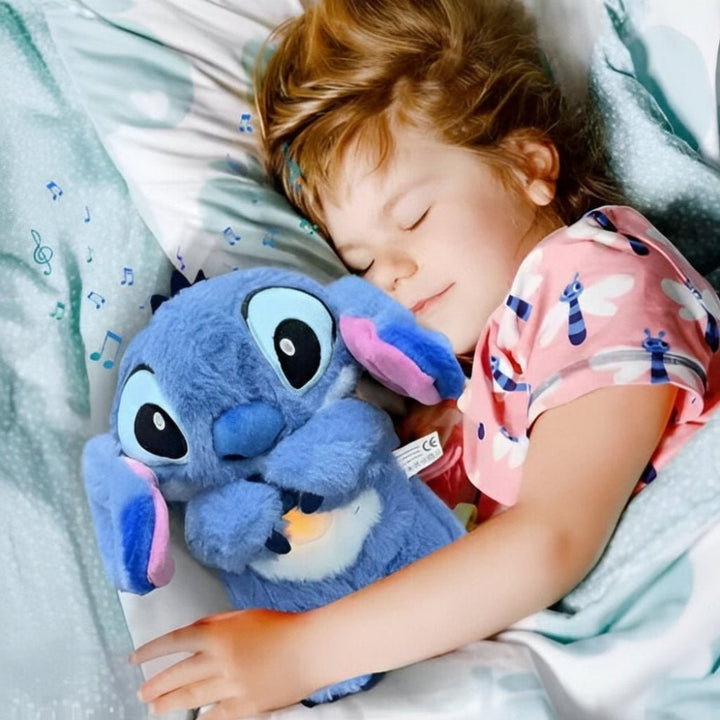 Interactive Plush Toy Breathing Soothing Soothing Night Light - Image 1