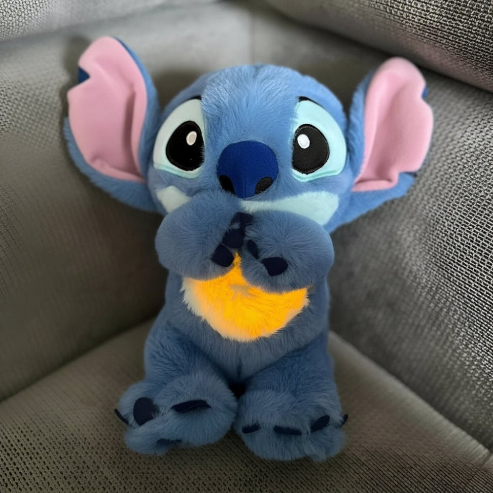 Interactive Plush Toy Breathing Soothing Soothing Night Light - Image 9