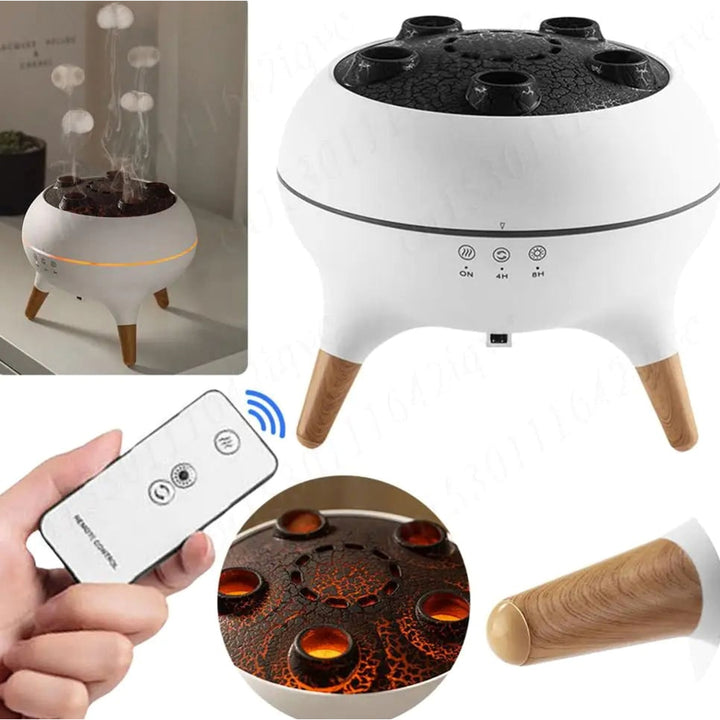 Jellyfish Aroma Diffuser With Remote Control 250ml Essential Oil Humidifier - Image 4