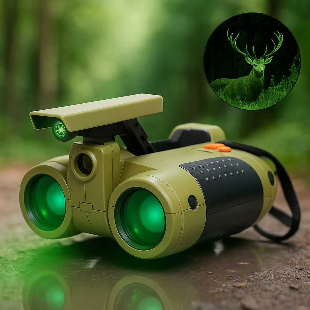 Kids Night Vision Binoculars For Outdoor Exploration With 25ft Range - Image 1