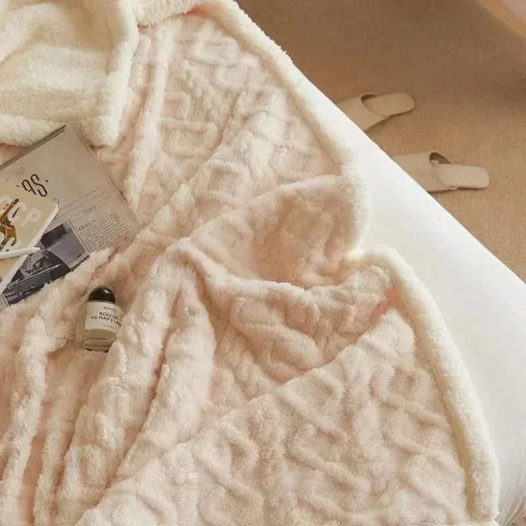 Lambswool Winter Soft Warm Throw Thick Fleece Blanket - Image 8