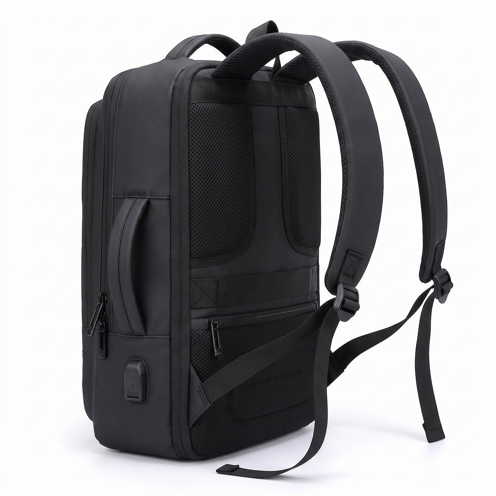 Laptop Backpack with Supportive Secure Design and Top Handle - angle