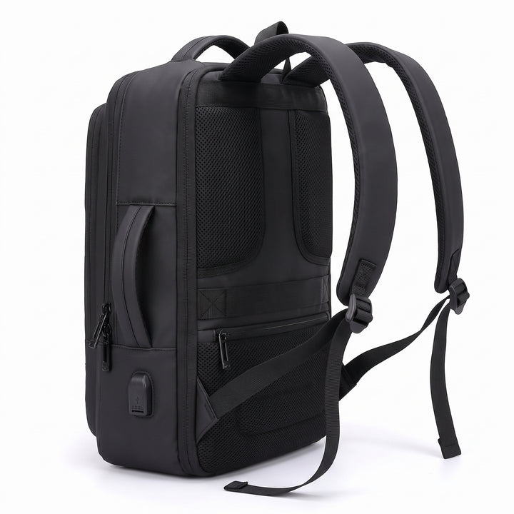 Laptop Backpack with Supportive Secure Design and Top Handle - angle