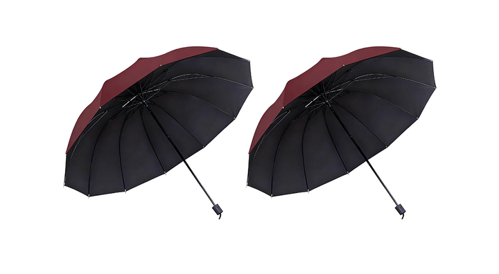 Large Coverage Umbrella With 12-Rib Wind-Resistant Construction And Reverse Folding Design - Image 32