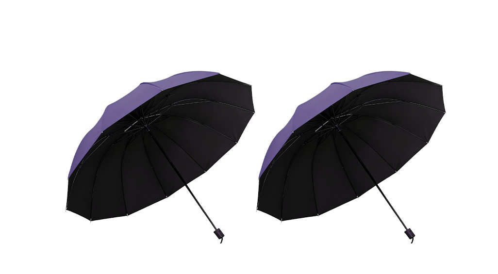 Large Coverage Umbrella With 12-Rib Wind-Resistant Construction And Reverse Folding Design - Image 37