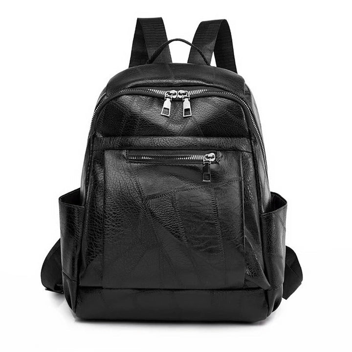 Leather Rucksack with Streamlined Backpack and Adjustable Straps - Image 5
