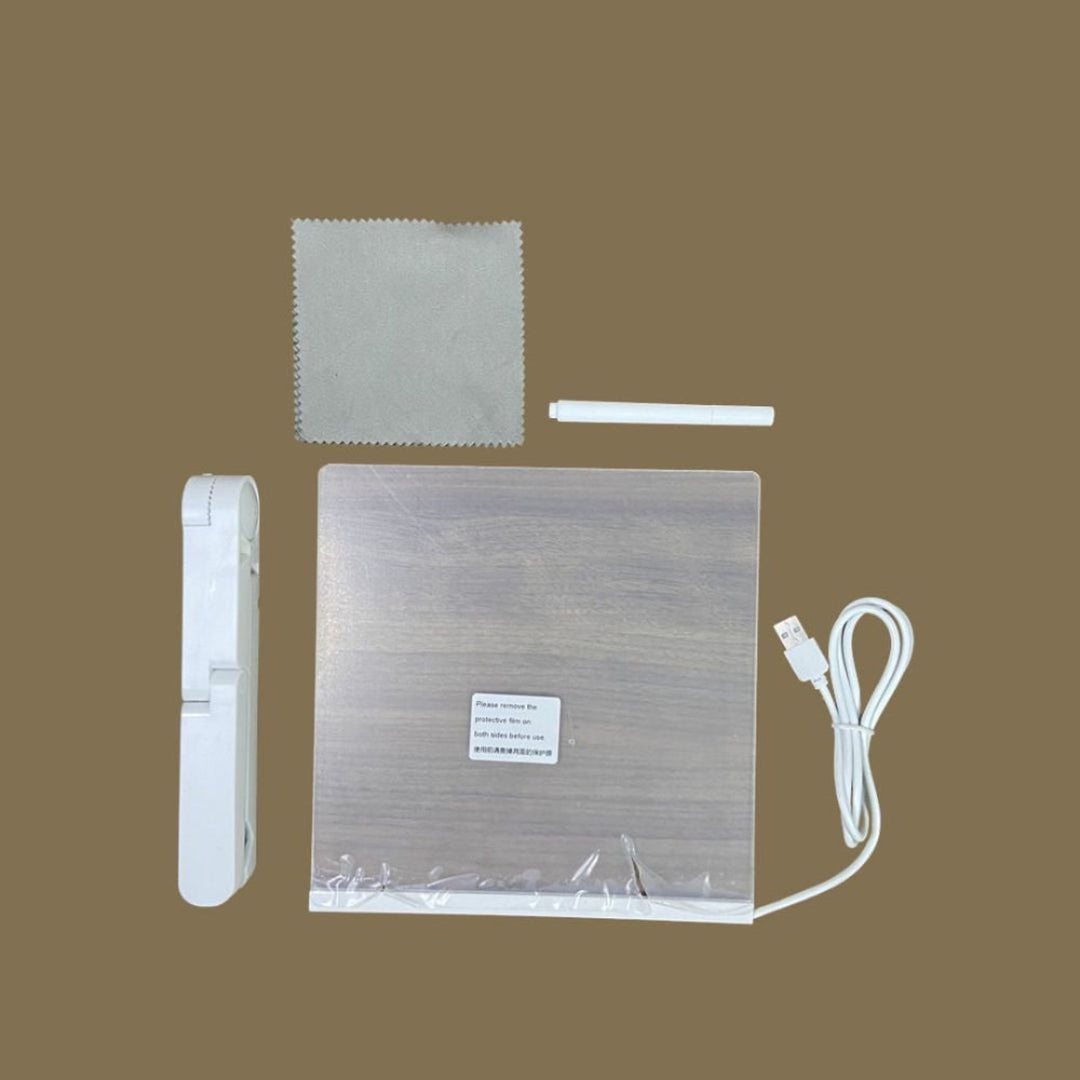 LED Drawing Board For Kids Illuminated Reusable Creative Writing Tablet With USB Power - Image 5