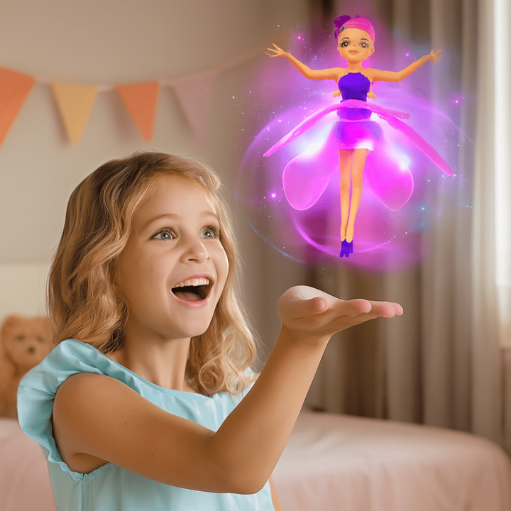 LED Light Fairy Toy Flying Induction Flying Fairy Toy - Image 2