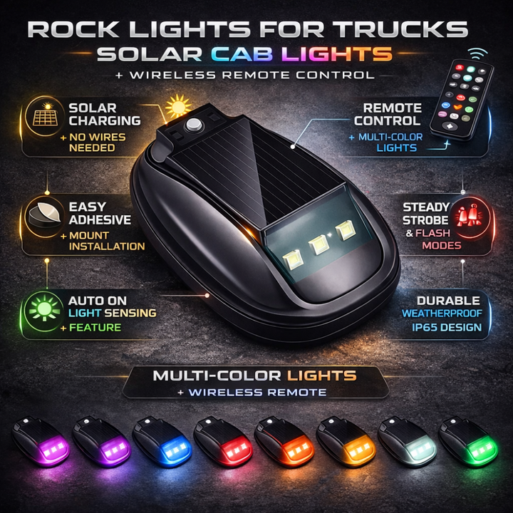 LED Truck Rock Lights Off-Road Waterproof Underglow - Image 3