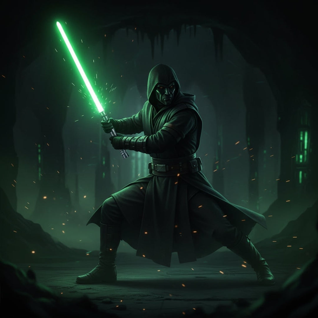 Light-Up Lightsaber For Halloween Party Toy Light Up Sword With RGB LED Blade - Image 1