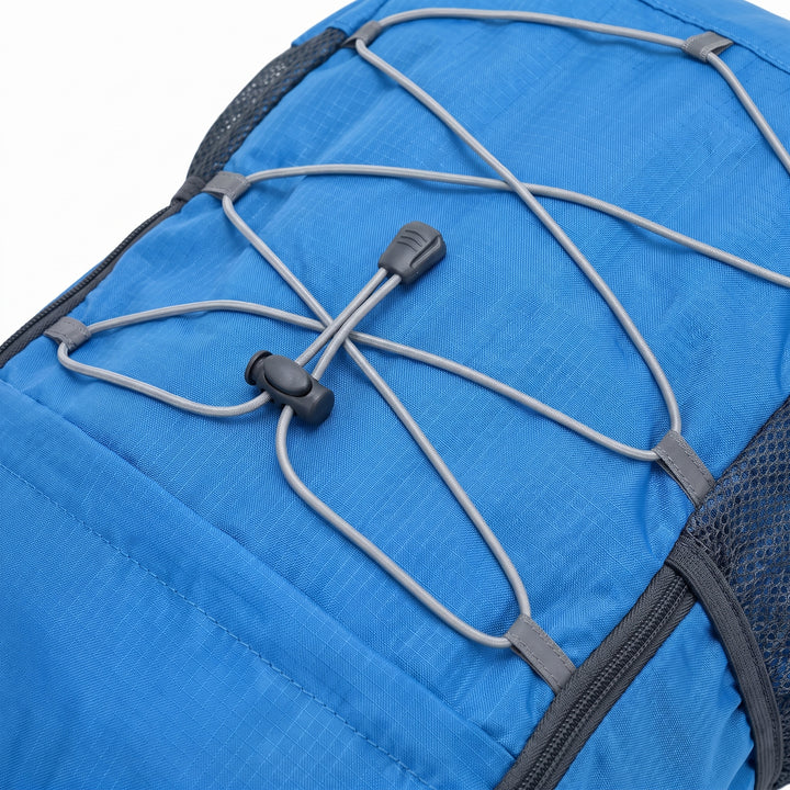 Lightweight Backpack with Adjustable Compact Design and Cord-Closure - detail
