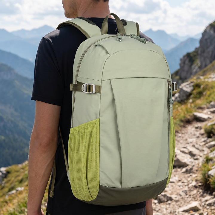 Outdoor Backpack with Adjustable Straps Daypack and Zippered Front - hero