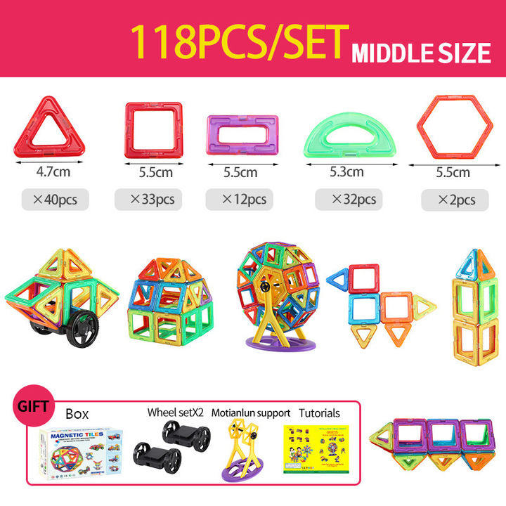 Magnetic Building Blocks Creative Educational Toy For Children - Image 8