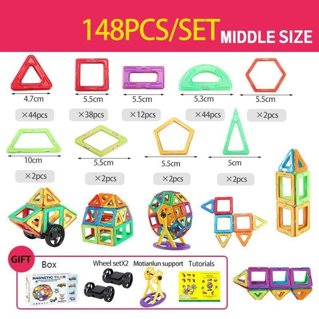 Magnetic Building Blocks Creative Educational Toy For Children - Image 5