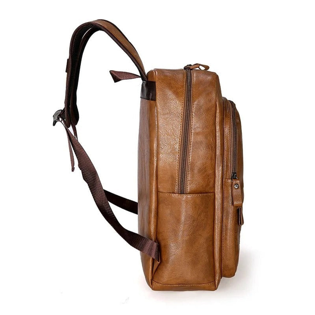 Men's Backpack with Streamlined Rucksack Design and Laptop Compartment - Image 5