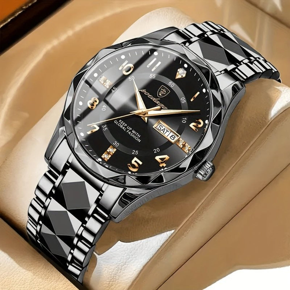 Men's Sports Watch with Secure Two-Tone and Dial - Image 2