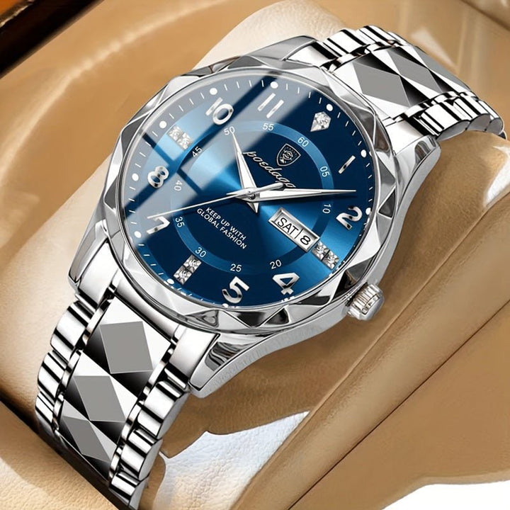 Men's Sports Watch with Secure Two-Tone and Dial - Image 6