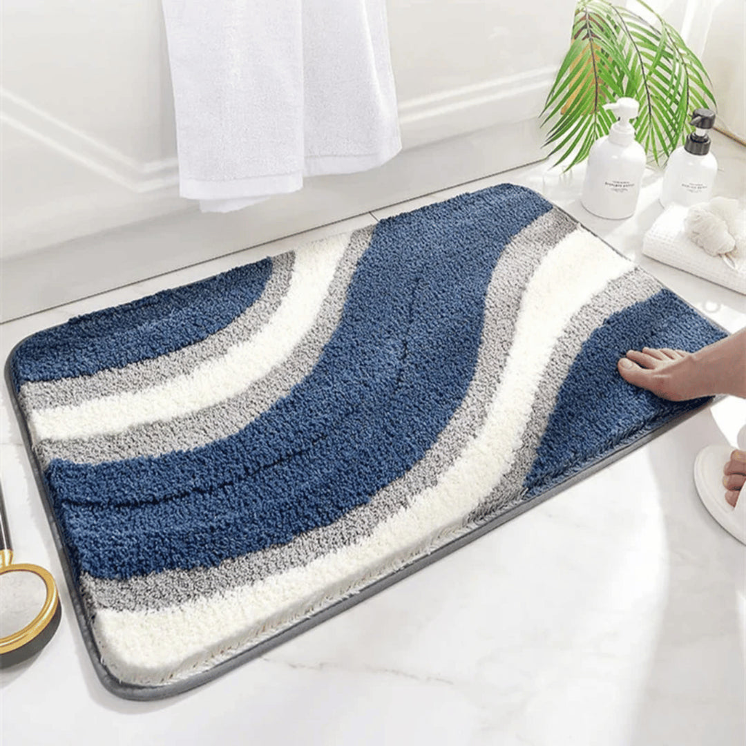 Microfiber Bath Mat With Quick-Drying Absorbency & Non-Slip Backing - Image 6