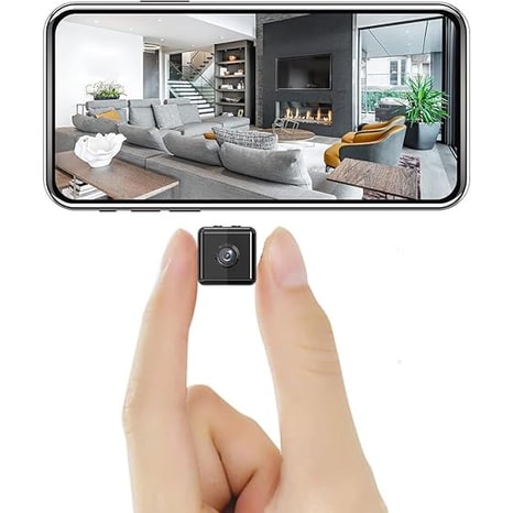 Mini Security Camera 1080p WiFi Wireless Indoor - Image 1