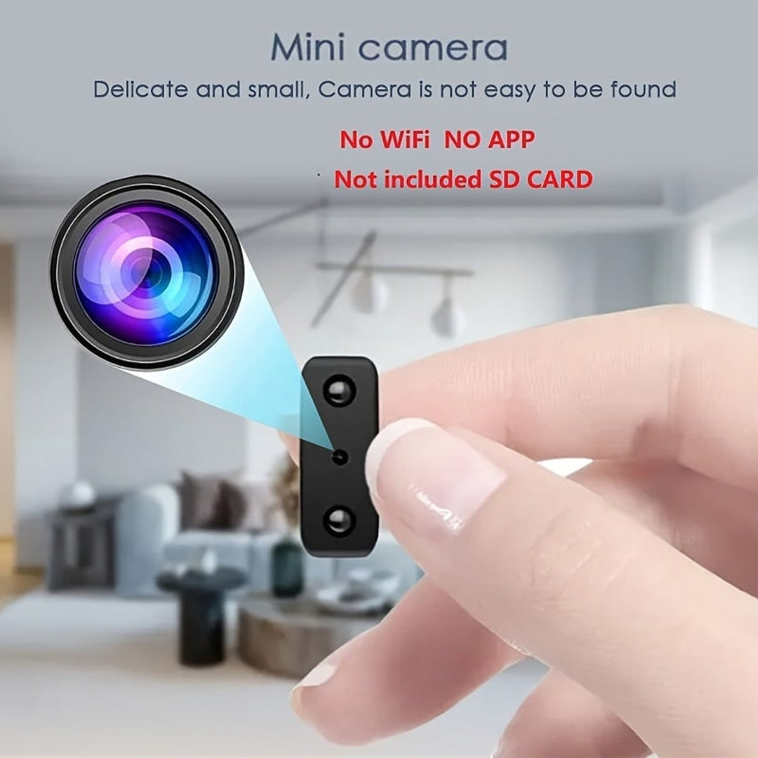 Mini Security Camera With Motion Detection Night Vision And Sd Card Storage - Image 3