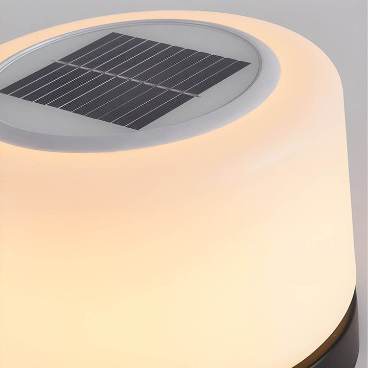 Modern Cylindrical Post Lamp With 3-Step Dimming LED - Image 4