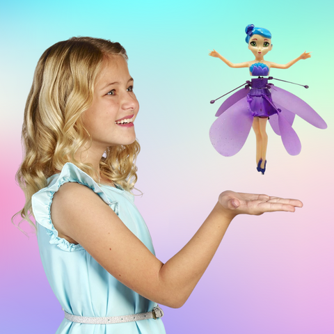 Motion Sensor Flying Fairy Toy Hand-Controlled With LED Lights - Image 2