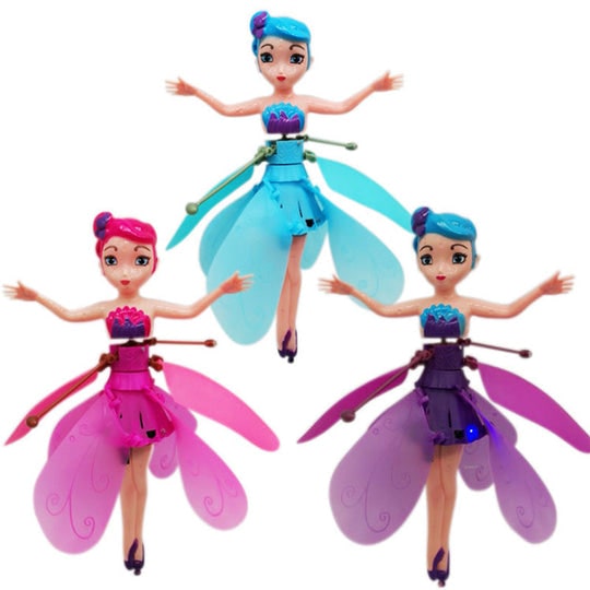 Motion Sensor Flying Fairy Toy Hand-Controlled With LED Lights - Image 5