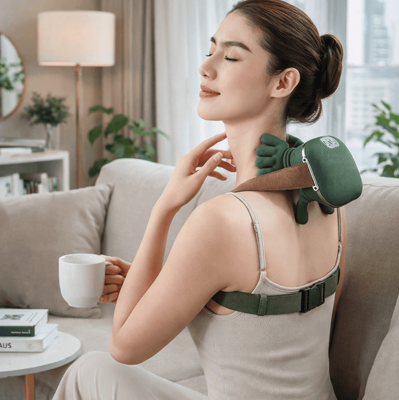 Neck Massager With 4D Shiatsu And Heat Function For Neck And Back Tension Relief - Image 9