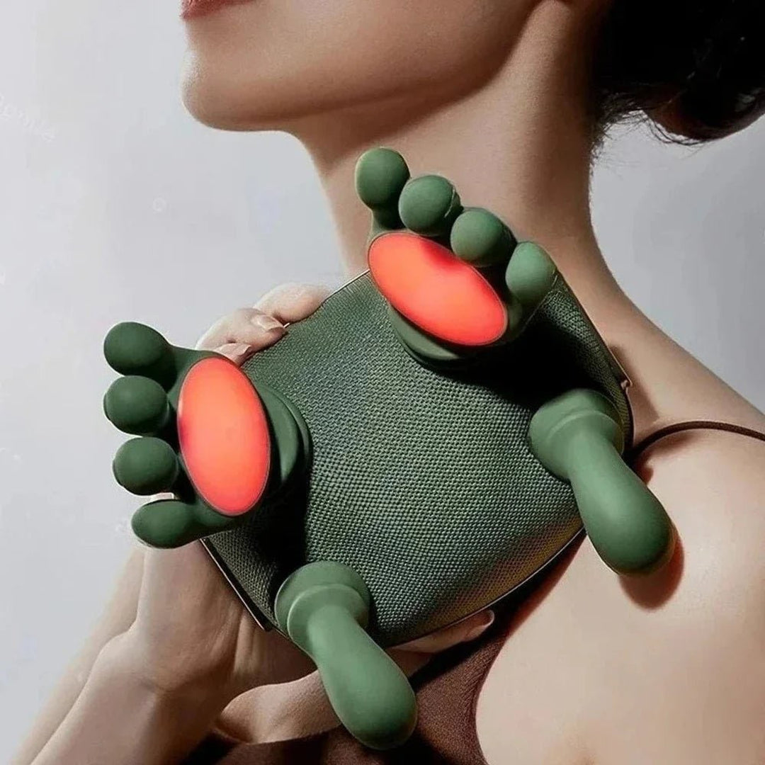 Neck Massager With 4D Shiatsu And Heat Function For Neck And Back Tension Relief - Image 4