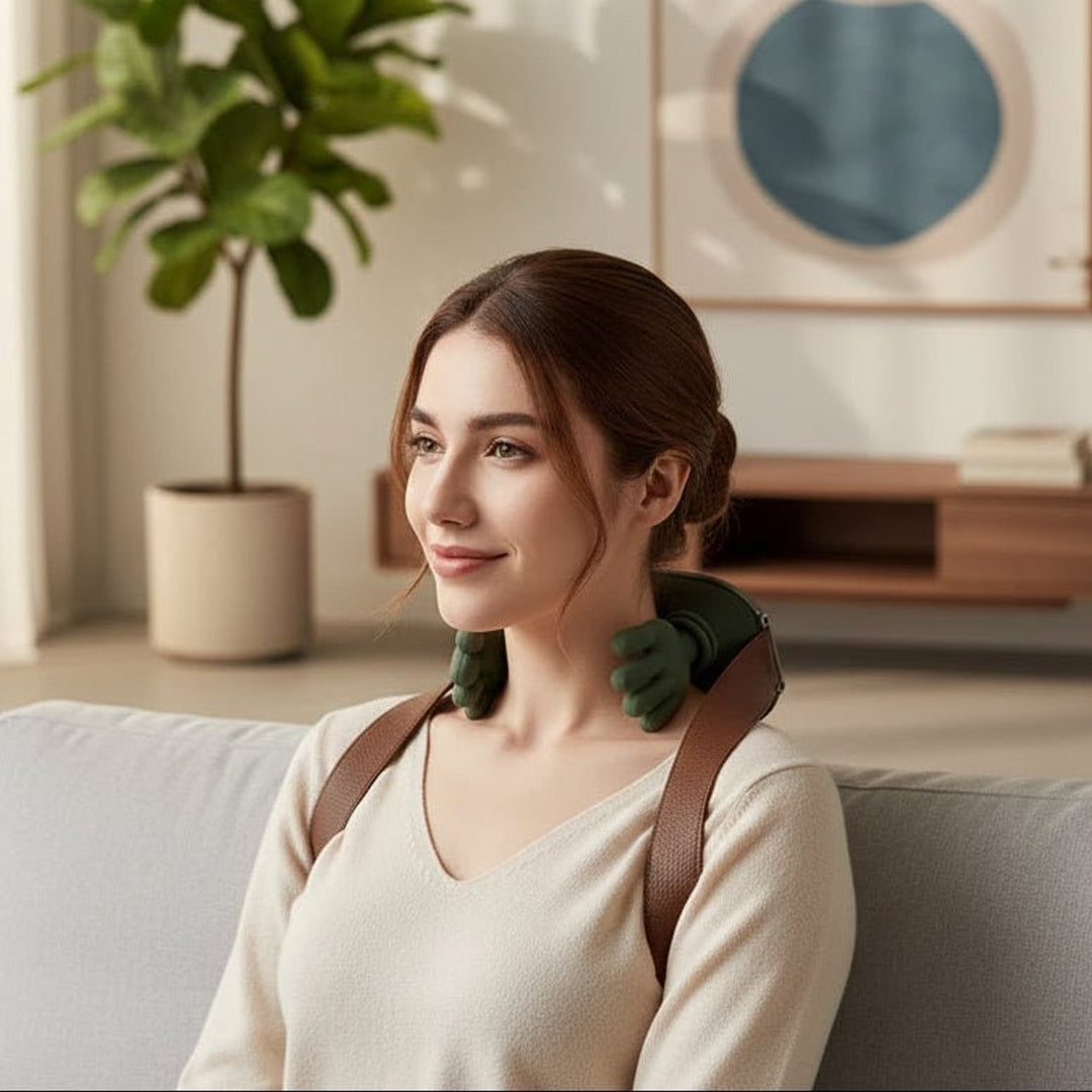 Neck Massager With 4D Shiatsu And Heat Function For Neck And Back Tension Relief - Image 5