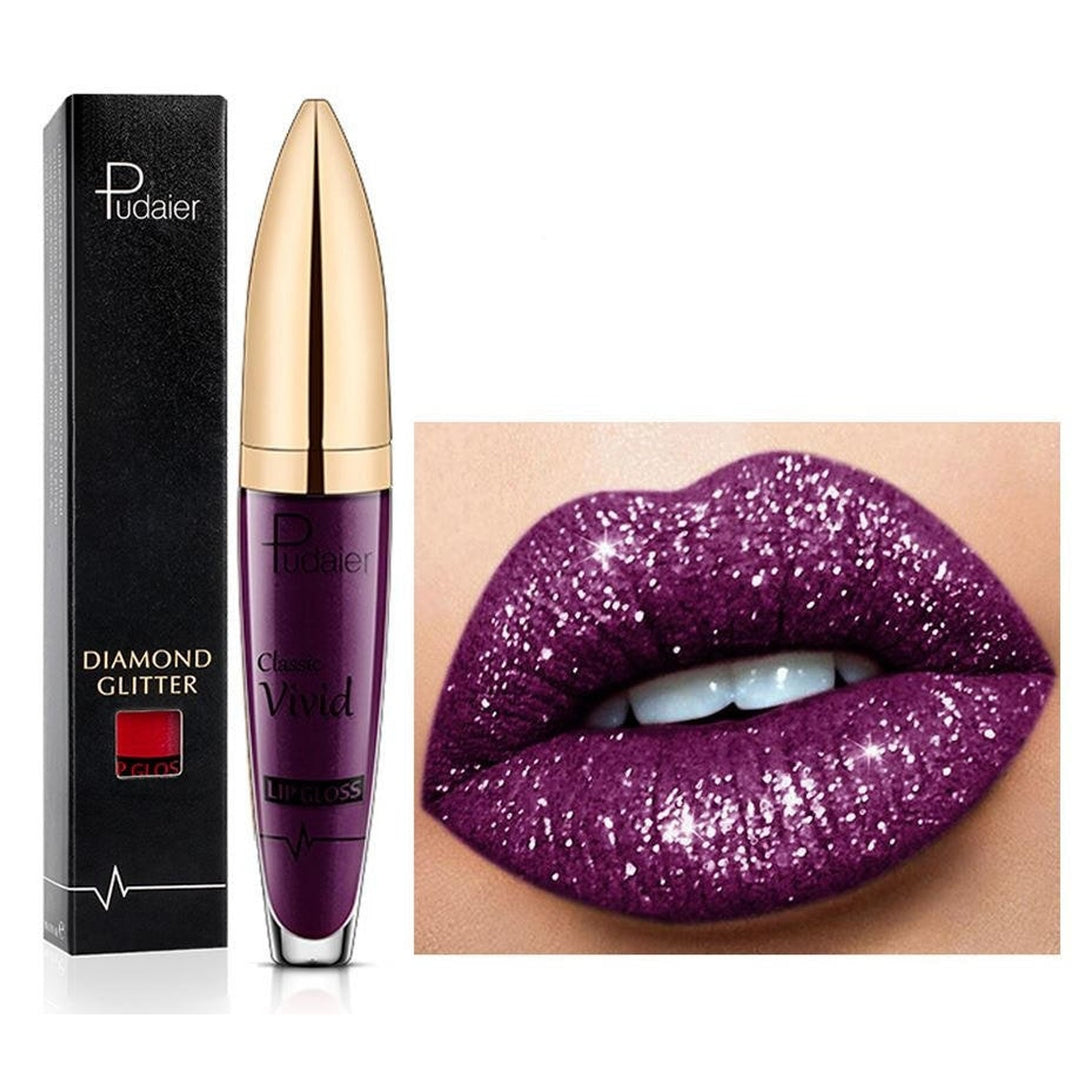 No-Transfer Liquid Glitter Lipstick Long-Lasting Creamy Lip Color - Image 7