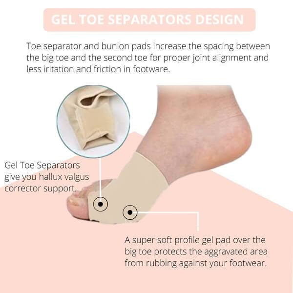 Orthopedic Toe Bunion Corrector For Pain Relief And Toe Alignment - Image 4