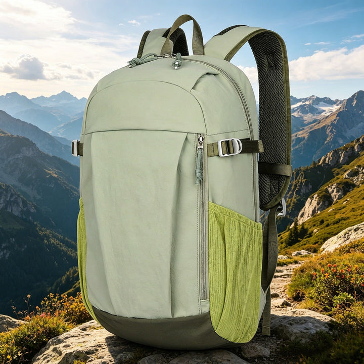 Outdoor Backpack with Adjustable Daypack and Zippered Front - Image 1