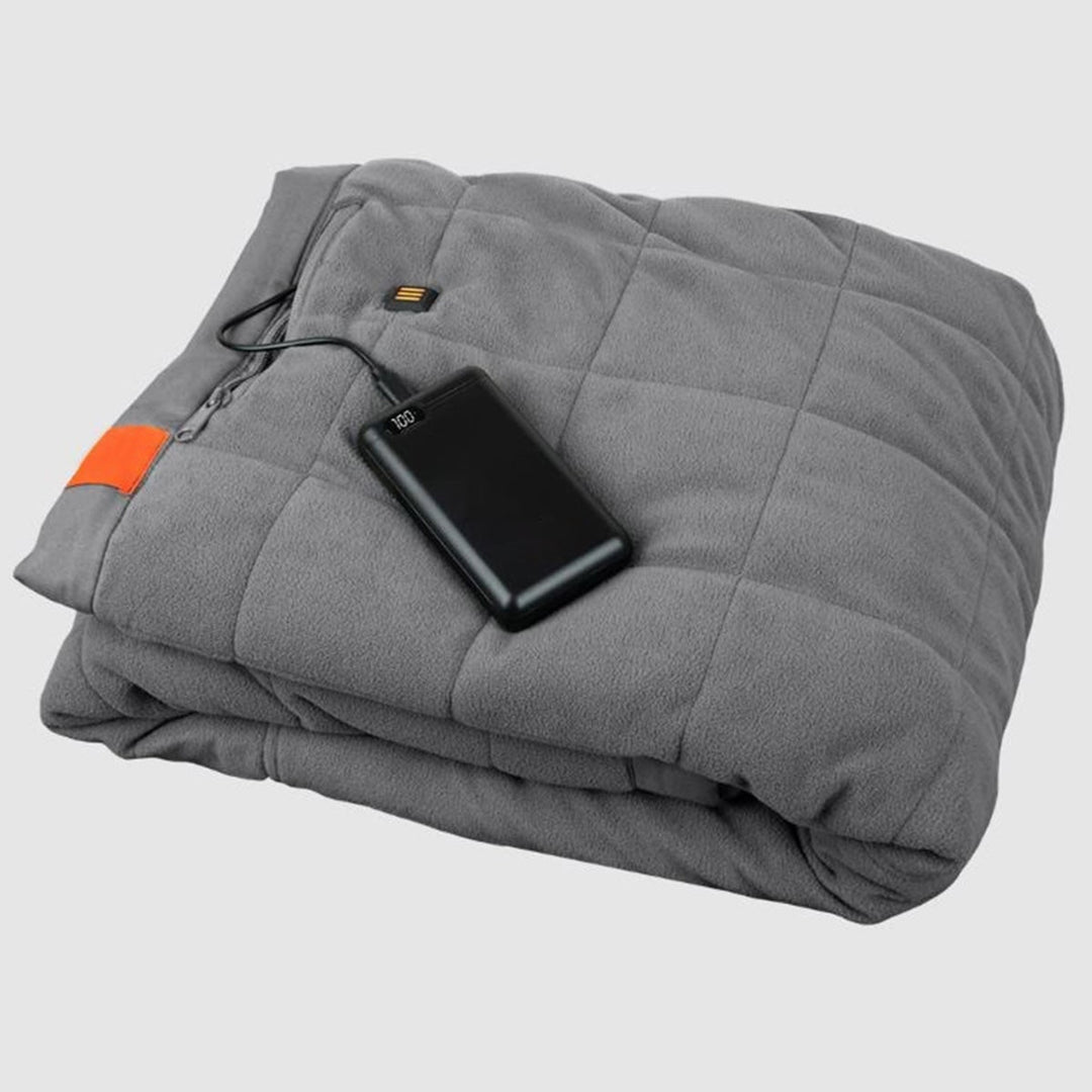 Outdoor Heated Blanket Battery Powered With Portable USB Power Bank And Three Heating Zones - Image 3
