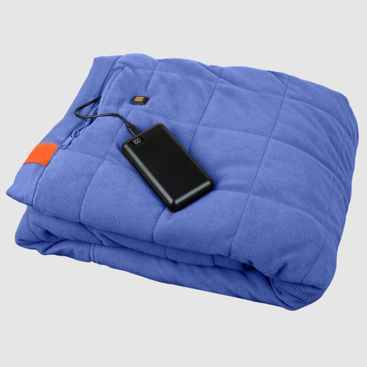 Outdoor Heated Blanket Battery Powered With Portable USB Power Bank And Three Heating Zones - Image 4