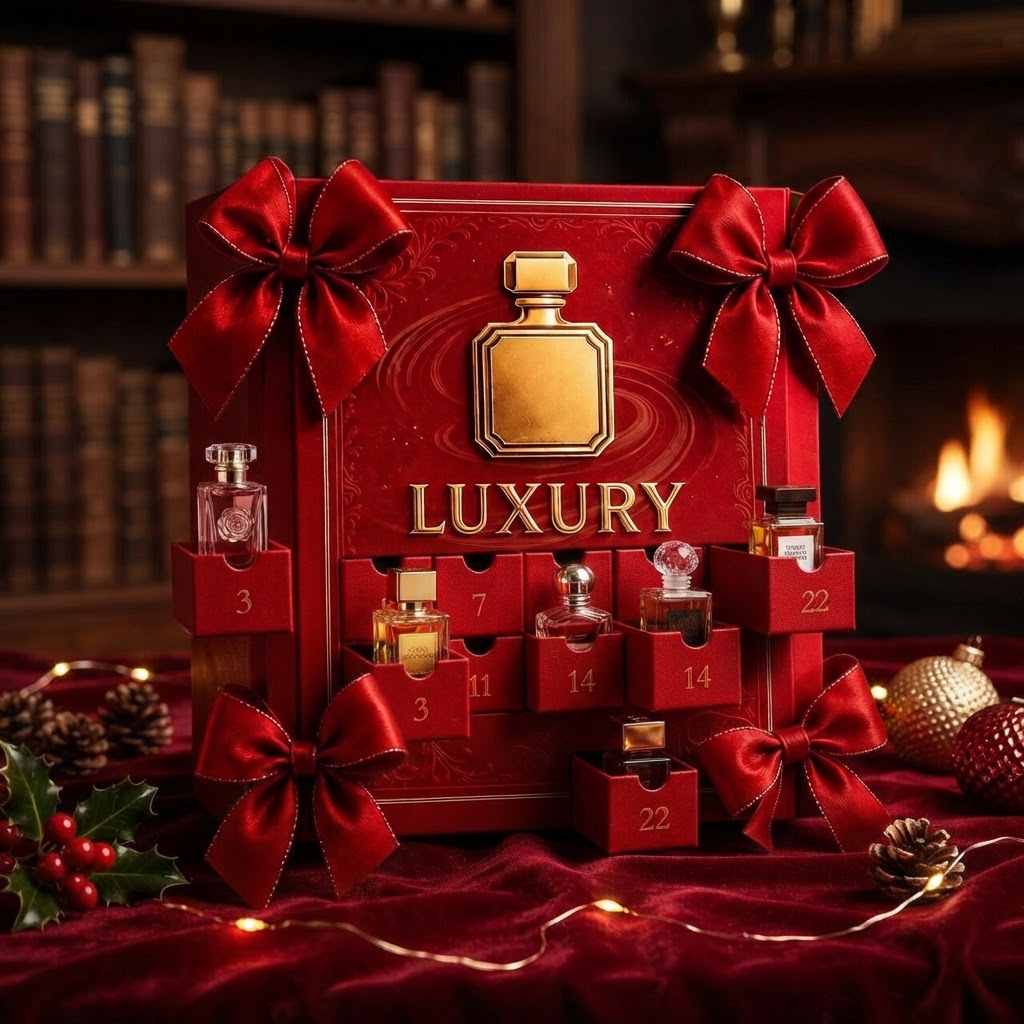 Christmas Perfume Advent Calendar With 24 Daily Beauty Surprises For Women - Image 1