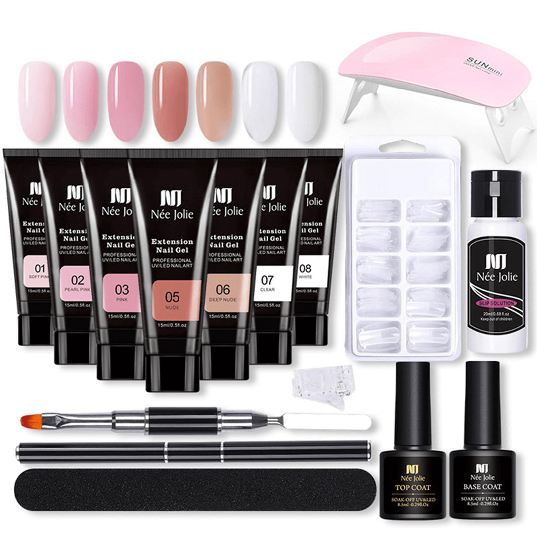 Personligt Nail Extension Kit With UV Lamp Set - Image 1