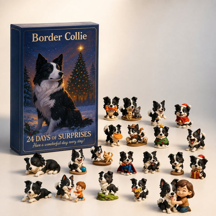 Plastic 2026 Box Border Collie Advent Calendar - Image 7