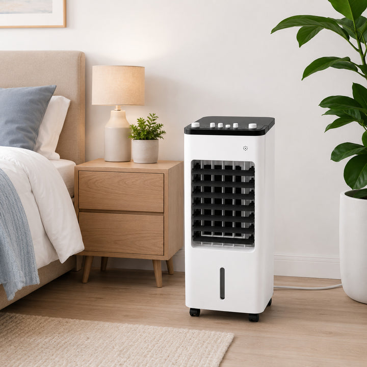 Portable Air Conditioner With Evaporative Cooling Humidifier Function And Fan Modes - Image 3