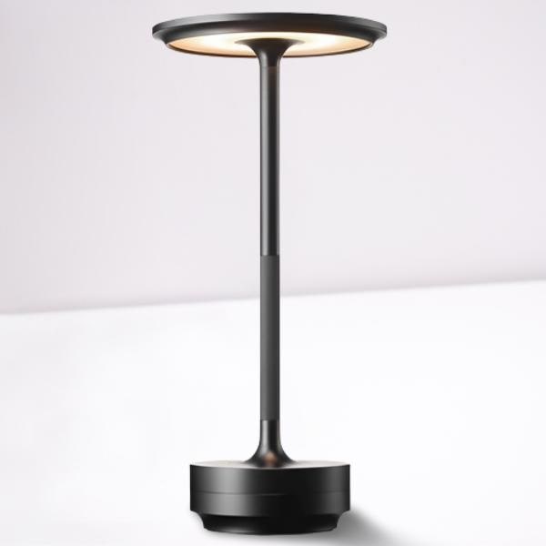 Portable Cordless Table Lamp With Metallic Finish - Image 8