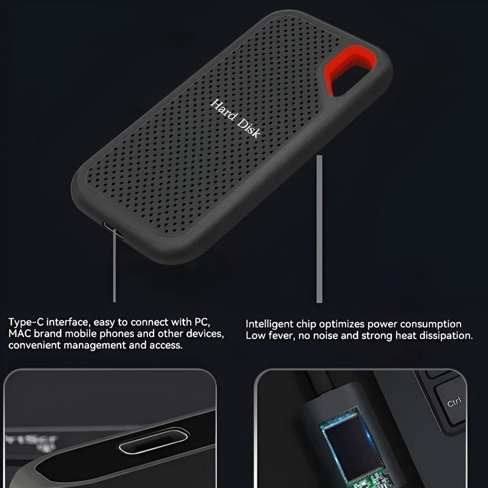 Portable External Ssd Portable Ssd Slim Shockproof Fast Drive - Image 4